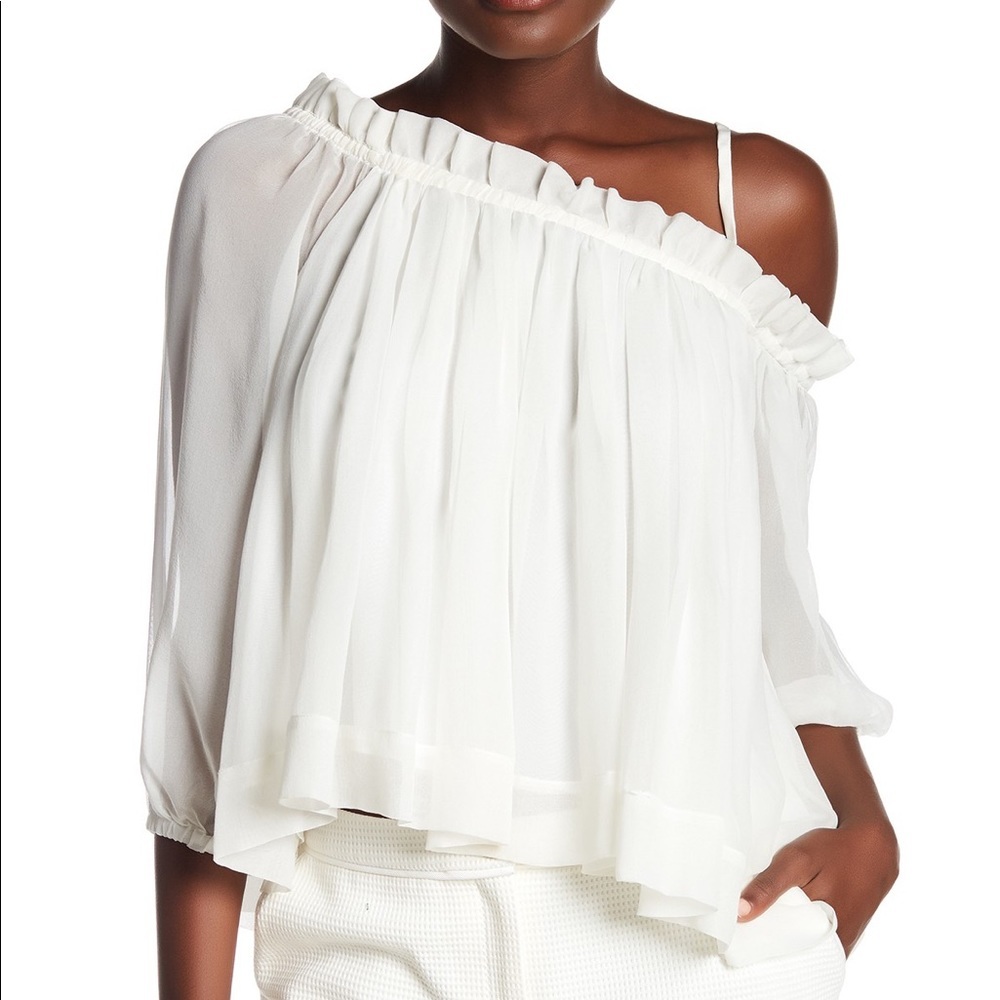 Cinq a Sept Ruffle Top